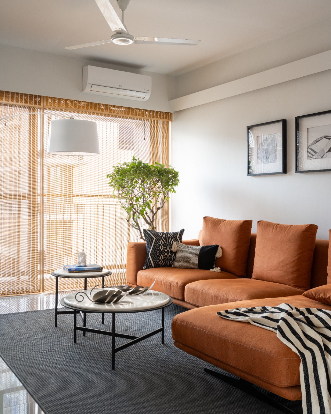 Eco-friendly bamboo blinds design 6